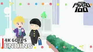 Mob Psycho 100 II - Ending 【Memosepia】 4K 60FPS Creditless | CC