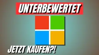 Microsoft Aktie f&auml;llt  |  Kaufen?  Mein ANALYSE-TOOL zeigt den fairen Preis!