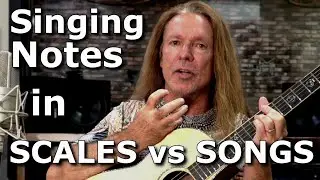 Singing Scales vs Songs