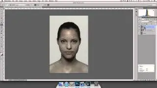 softening the skin by masked surface blur layer in photoshop