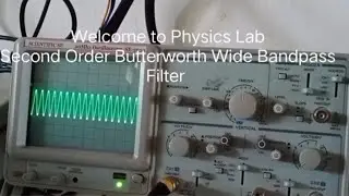 Second Order Butterworth Wide Band Pass Filter