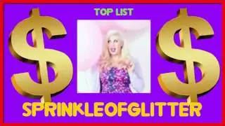 How much SPRINKLEOFGLITTER made money on YouTube { In March 2016 }