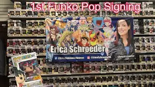1st Funko Pop Signing!!!