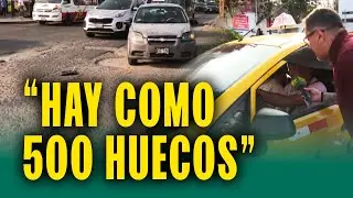 Conductores hartos de los huecos en esta avenida de Chorrillos: 