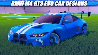 BMW M4 GT3 EVO Car Designs - Rocket League Car Designs