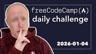 Leap Year Calculator - 2026-01-04 - FreeCodeCamp Daily Challenge #freecodecamp #dailychallenge