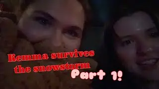 Kemma survives snowstorm, Part 1