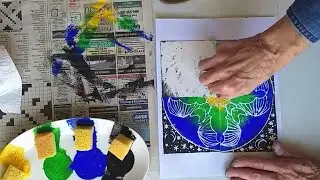 Art in Motion | 🔵 Printmaking with April Davis ⚪️