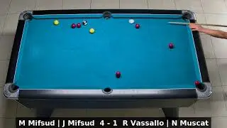 M Mifsud | J Mifsud vs R Vassallo | N Muscat | Pairs Cup 2026 - Event 1 | Round 1