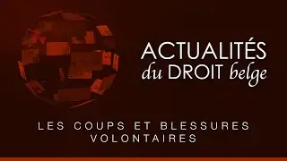 Les coups et blessures volontaires