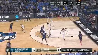 Saint Peter's Offensive Sets vs Purdue!