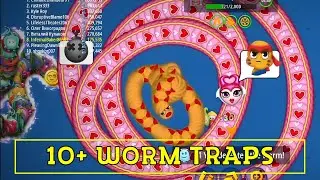 10+ Worm traps | Epic headshots Gameplay | 1.9Million+ score