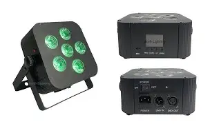 LE2036A2  6X18W Battery Par with RF remote