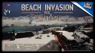 Beach Invasion 1915 - Gallipoli - Suez (PS5) Gameplay on PS5 Pro
