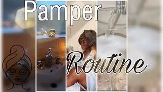 MY RELAXING PAMPER ROUTINE| SKIN CARE| CHIT CHAT| #skincareroutine #pamperroutine
