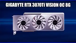Видеокарта Gigabyte GeForce RTX 3070 Ti VISION OC 8G [GV-N307TVISION OC-8GD]