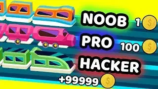 EVOLUTION ALL TRAINS - Train Taxi: UNLIMITED MONEY! Train Taxi HACK OPENING CHESTS! / Games for kids