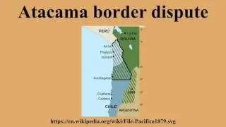 Atacama border dispute
