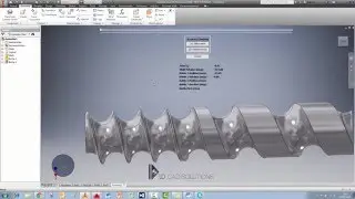 LD CAD Solutions - Feed Scroll Generator - Precise Bottle Pitch