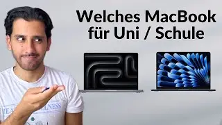Welches MacBook ist das Beste f&uuml;r deine Uni? MacBook Air M1 vs. M3 vs. Pro im Vergleich!
