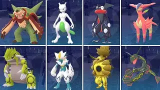 Полная коллекция блестящих покемонов в Pok&eacute;mon Legends ZA