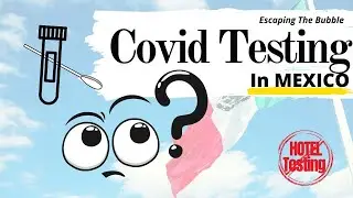 COVID TESTING IN MEXICO 2021 | Avoid the REDICOULOUSE Airport test line | Travel Family Vlog