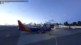 SimBitWorld v2. MSFS 2024/ PMDG 737-800. KBOI(Boise Airport) - KOAK(Oakland San Francisco Bay)