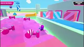 Me and my friend fern_Dog_02 playing fallguys