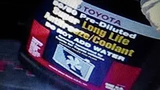 How to Add Coolant Toyota Camry 02-06