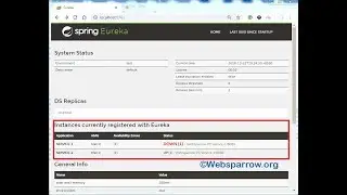 Spring Boot Microservices + Netflix Eureka Service Registry Example