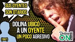 OYENTE es sacado de PASEO por DOLINA cuando se quejó del programa