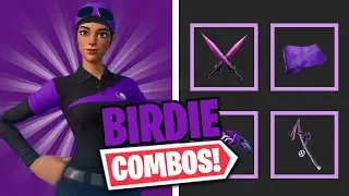 BIRDIE (FAIRWAY FINISHER) COMBOS | FORTNITE SKIN REVIEW