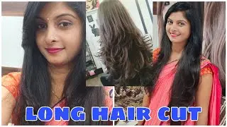 my haircut vlog #advance cut #layercut #longhair pooja jaiswal