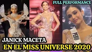 Janick Maceta en el MISS UNIVERSE 2020 Full Show