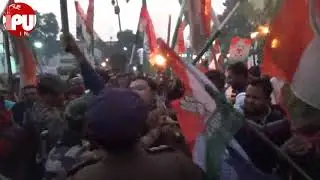 Massive protest of Congress against CAB