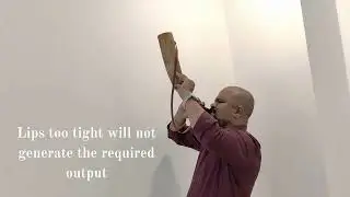 How to Blow a Viking War Horn Traditional Video