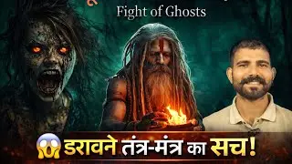 Indian Baba with Ghosts 👻|| ये भूत है या कोई बहाना है या  ढोंग है क्या है ?😱🤯 || #factsinhindi