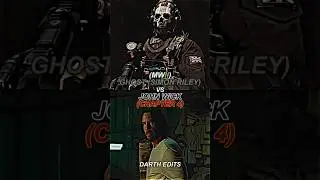 Ghost (MWII) vs John Wick (Chapter 4) | #shorts #callofduty #johnwick