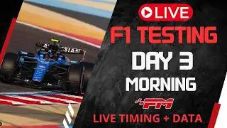 🔴 F1 2026 Bahrain Testing LIVE - Day 6, AM SESSION | Timing & Telemetry + Live Updates