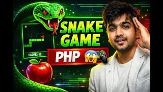 Snake Game in PHP 😱 | Full Game Development with ChatGPT
