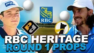 Round 1 PGA Prop Preview : 2023 RBC Heritage - Top Prize Picks + Underdog Props | Gsluke DFS