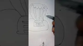 snake drawing easy#shorts by NaveenreddyArts