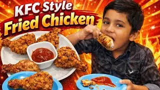 ఇంట్లోనే ఎవ్వరైనా సులువుగా చేసుకోగలిగే KFC ఫ్రైడ్ చికెన్#how to make KFC fried chicken🍗 