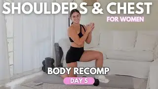 Dumbbell ONLY Upper Body Workout for Women  #dumbbellworkout