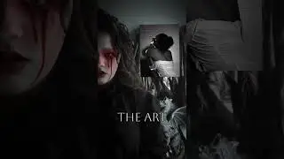 Dark Butterfly Edit Extended #art #cosplay #makeup #goth #photoshop #sfxmakeup #artist #viral #noai