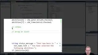 C# avatar maker app 02 How to use a listbox tutorial