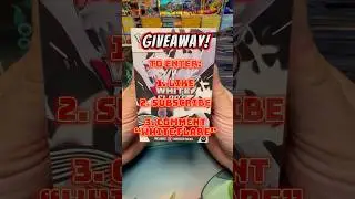 CLOSED Pokemon TCG Giveaway! 🔥 (White Flare Booster Bundle)