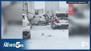 The 'Whiteout' Conditions That Caused a 60-Car Pileup