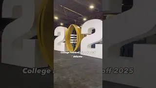 The College Football Playoff Fan Central is such a vibe! #collegefootballplayoff