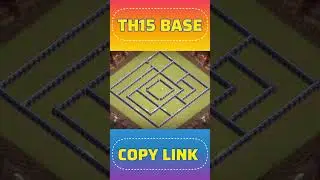 TH15 Ring BASE Anti Super Archer BASE | Anti 3 Star Th15 BASE Link 2023 #gaming #clashofclans